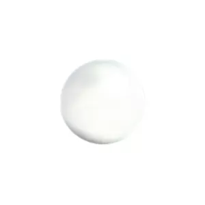 Boule Ø08cm. blanc satin